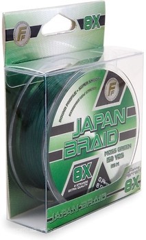 Фото Lineaeffe FF Japan Braid 8X PE Moss Green (0.14mm 135m 8.5kg)