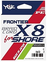 Фото YGK Frontier Braid Cord X8 for Shore (2mm 150m 13.61kg)