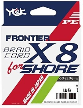 Фото YGK Frontier Braid Cord X8 for Shore (1.5mm 150m 11.34kg)