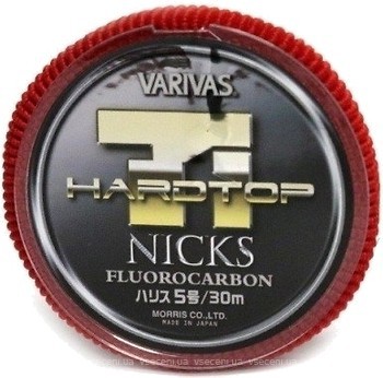 Фото Varivas Hardtop Ti Nicks (0.37mm 30m 9.07kg)