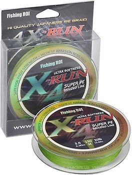 Фото Fishing ROI X-Run Braid 4PE (0.104mm 150m 2.72kg) 721-00-04