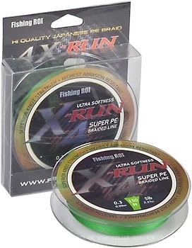 Фото Fishing ROI X-Run Braid 4PE (0.235mm 150m 11.35kg) 721-02-20