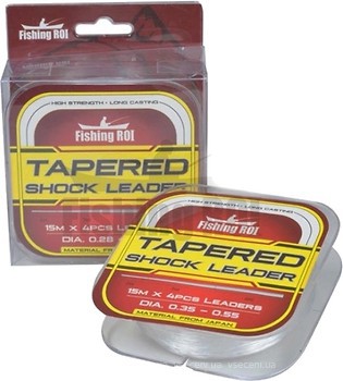 Фото Fishing ROI Tappered Shok Leader (0.35-0.55mm 15m) 710-35-055
