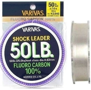 Фото Varivas Shock Leader Fluoro (0.7mm 30m 27.22kg)