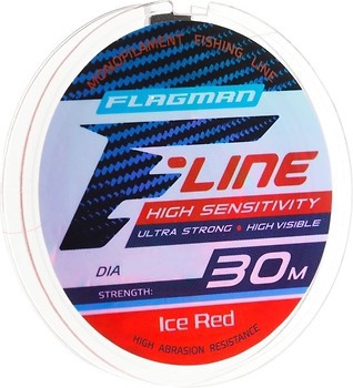 Фото Flagman F-Line Ice Red (0.12mm 30m 1.9kg) 27030-012