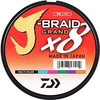Фото Daiwa J-Braid Grand X8 Multicolor (0.1mm 150m 7kg)