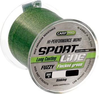 Фото Carp Pro Sport Line Flecked Green (0.351mm 300m 8.8kg) CP2403-0351