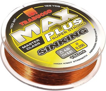 Фото Trabucco Max Plus Sinking (0.18mm 150m 3.2kg) 057-20-180
