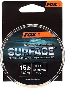 Фото Fox Surface Floater Line Clear (0.3mm 250m 6.82kg)
