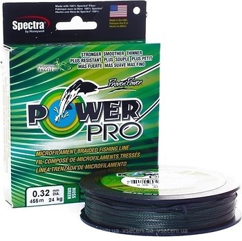 Фото PowerPro Moss Green (0.36mm 455m 30kg)