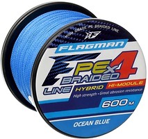 Фото Flagman PE Hybrid F4 Ocean Blue (0.45mm 600m 29.5kg)
