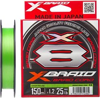 Фото YGK X-Braid Braid Cord X8 (0.09mm 150m 3.6kg)