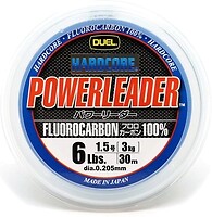 Фото Duel Hardcore Powerleader Fluorocarbon 100% (0.205mm 30m 3kg)