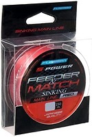 Фото Flagman S-Power Feeder&Match Sinking Main Line (0.2mm 150m 5.5kg) SPFMS150020