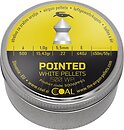 Фото Coal Pointed White Pellets 5.5 мм, 1 г, 500 шт (500WPP55)