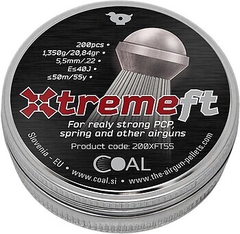Фото Coal Xtreme FT 5.5 мм, 1.35 г, 200 шт (200XFT55)