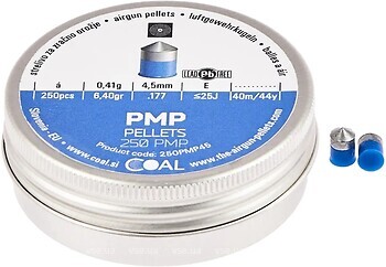 Фото Coal PMP Pellets 4.5 мм, 0.41 г, 250 шт (250PMP45)