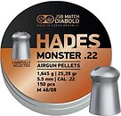 Фото JSB Hades Monster Diabolo 5.5 мм, 1.645 г, 150 шт (546390-150)