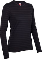 Фото Icebreaker Tech Top Long Sleeve Crewe Stripe 260 Women (100925)