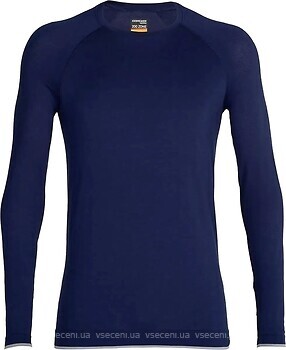 Фото Icebreaker Merino 200 Zone Seamless LS Crewe Men's Royal Navy (105187)