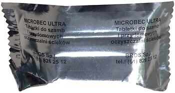 Фото Bros біопрепарат Microbec Ultra для вигрібних ям, септиків і дачних туалетів 20 г