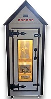 Фото Drev Trest Коптильня Classic 1.0 базова, конвекція, вікно, світло внутрішнє (C1B000C0VLi00)