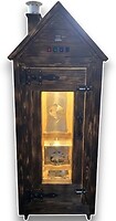 Фото Drev Trest Коптильня Classic 1.0 базова, конвекція, фланець, вікно, світло внутрішнє (C1B000CFVLi00)
