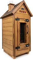 Фото Drev Trest Коптильня Mini 1.0 Plus злив, конвекція, фланець, вікно (M1P021CFV000)