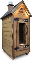 Фото Drev Trest Коптильня Mini 1.0 базова, конвекція, фланець, вікно, світло зовнішнє (M1B000CFV0Lo0)