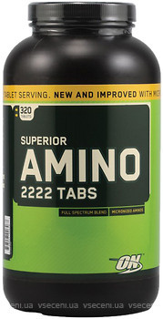 Фото Optimum Nutrition Superior Amino 2222 320 таблеток