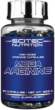 Фото Scitec Nutrition Mega Arginine 90 капсул