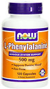 Фото Now Foods L-Phenylalanine 500 mg 120 капсул