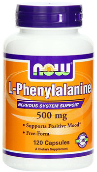 Фото Now Foods L-Phenylalanine 500 mg 120 капсул
