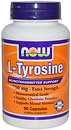 Фото Now Foods L-Tyrosine 750 mg 90 капсул