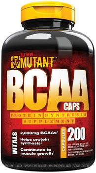 Фото Mutant BCAA 200 капсул