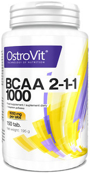 Фото OstroVit BCAA 2-1-1 1000 150 таблеток