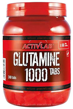 Фото Activlab L-Glutamine 1000 240 таблеток