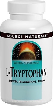 Фото Source Naturals L-Tryptophan 500 mg 30 таблеток (SN1978)