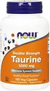 Фото Now Foods Taurine Double Strength 1000 mg 250 капсул