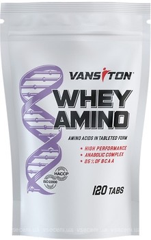 Фото Ванситон Whey Amino 120 таблеток