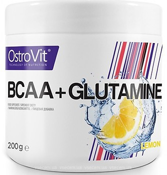 Фото OstroVit BCAA + L-Glutamine 200 г