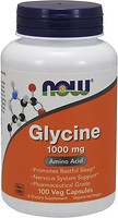 Фото Now Foods Glycine 1000 mg 100 капсул