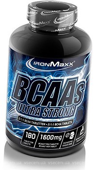 Фото IronMaxx BCAAs Ultra Strong 180 таблеток