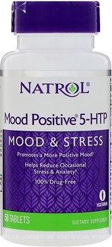 Фото Natrol Mood Positive 5-HTP 50 таблеток