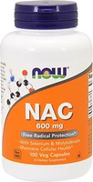 Фото Now Foods NAC 600 mg 100 капсул