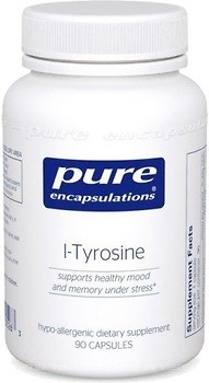 Фото Pure Encapsulations L-Tyrosine 500 mg 90 капсул