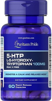 Фото Puritan's Pride 5-HTP 100 mg 60 капсул