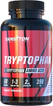 Фото Vansiton L-Tryptophan 60 капсул