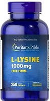 Фото Puritan's Pride L-Lysine 1000 mg 250 капсул