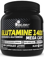 Фото Olimp L-Glutamine 1400 Mega Caps 300 капсул